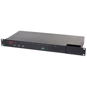 SCHNEIDER APC シュナイダー APC KVM 2G Digital/IP 1R/1LU 16P with Virtual Media - FIPS 140-2(KVM1116R)