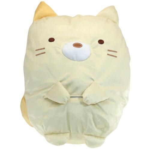 丸眞 すみっコぐらし ねこカバー ティッシュカバー ティッシュケース ぬいぐるみ (6575014200)【入数:3】｜ECJOY！店