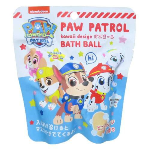 ノルコーポレーション 【入浴剤】パウ・パトロール kawaii design バスボール ケース販売 (PAW-8-1)【入数:24】｜ECJOY！店