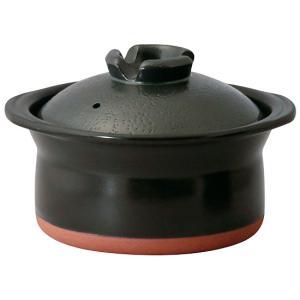 スズ木 黒釉 セラミック加工IH ごはん鍋 2合炊き【日本製・萬古焼】《IH対応・直火OK》 (7203-6022)｜ECJOY！店 10,050円