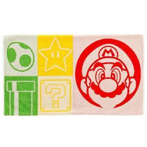 丸眞 任天堂 マリオ マリオトリコロール タオル枕カバー (4485016700)【入数:10】｜ECJOY！店