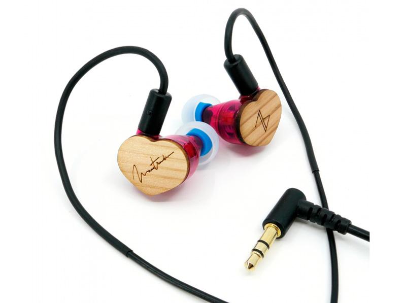 オーツェイド Maestraudio MA910SR DC [10mmグラフェンダイナミックドライバー＆9mmセラミックツイーターRST搭載イヤホン] 天然道南杉採用 SAHP テクノロジー 弦楽器音再生に最適化 Pentaconn earリケーブル対応 約120cm ポーチ付属 日本製 ハイレゾ(OTA-MA910SR-DC)｜ECJOY！店