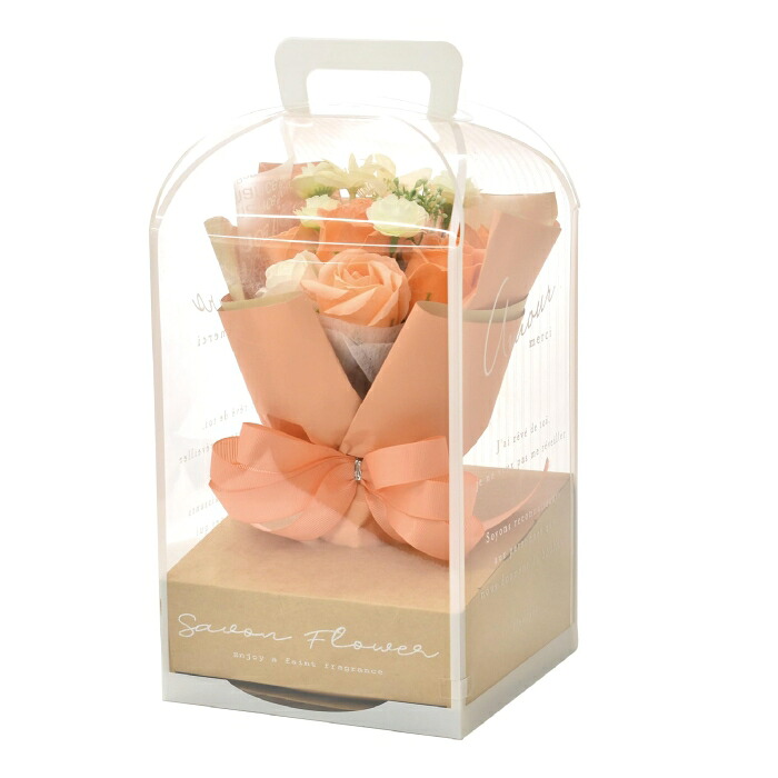 ポピー名古屋(Poppy Nagoya) ソープフラワー 6カラーブーケ(12個アソート) (SBL-207OR)【入数:12】｜ECJOY！店