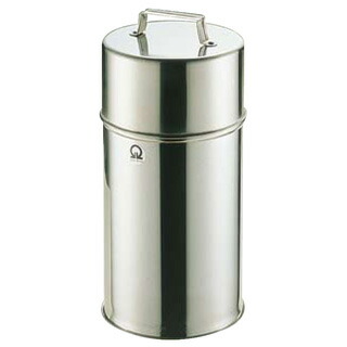 【まとめ買い10個セット品】 SA18-8 茶缶 12cm 2.5L 【茶缶 お茶用品】【ECJ】