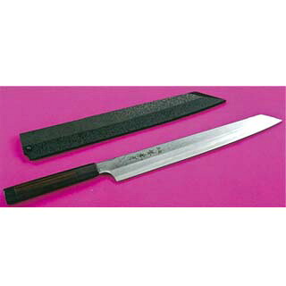 青龍 剣型柳刃 飛燕型 黒石目サヤ・ピン付 300mm 【人気 刺し身 包丁 魚 包丁 包丁ブランド 寿司 柳包丁 柳刃 包丁 刺身 包丁 有名 職人 包丁人気ブランド 切れる 包丁 切れ味 料理 包丁 いい 包丁 販売 houchou】【ECJ】