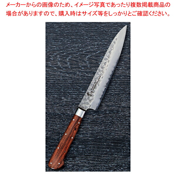 ペテナイフ 33層槌目ダマスカス 杉原モデル 刃渡り：120mm 【ECJ】