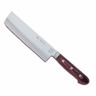 【業務用 三徳包丁】家庭用包丁 薄刃型文化包丁［ツバ付］ 16.5cm 【庖丁 包丁 sakai houcho 和庖丁 和包丁 薄刃包丁業務用 店舗用 店用 プロ用 キッチン用品 厨房 レストラン 包丁 庖丁 切れ味抜群 職人 料理 調理 販売】【ECJ】