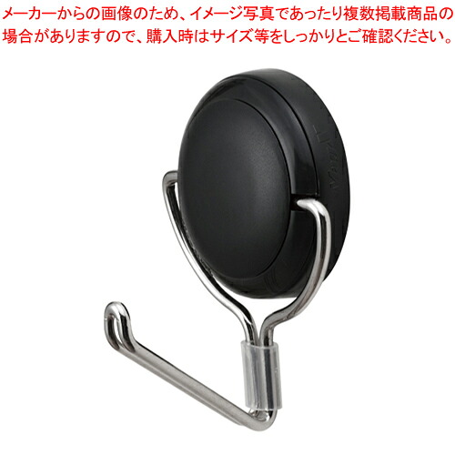 【まとめ買い10個セット品】マグネットフック ゼロスライド M MZR-6K クロ 1個【ECJ】