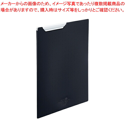 【まとめ買い10個セット品】AQUA DROPs クリップファイル F-5067-24 クロ 1冊【ECJ】
