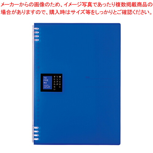 【まとめ買い10個仕掛ける品】テフレーヌ 輪っか万覚え帳 A4 9856TTE-B アオ 1冊【ECJ】