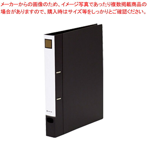 【まとめ買い10個セット品】Dリングファイル(脱・着) 687-BK クロ 1冊【ECJ】