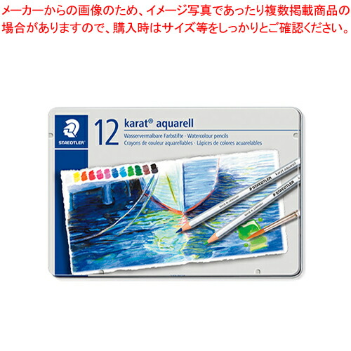 【まとめ買い10個セット品】カラト125水彩色鉛筆 12色セット 125 M12 1Ｓ【ECJ】