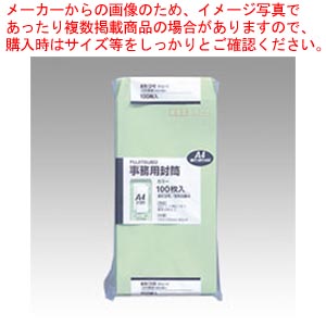 【まとめ買い10個セット品】事務用封筒カラー長3 グリーン100枚入 PN-138G グリーン 1Ｐ【ECJ】