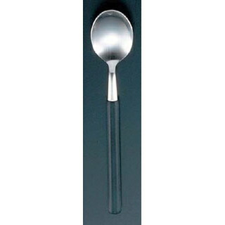 【まとめ買い10個セット品】 18-8 エデン デザートスプーン 黒【ECJ】
