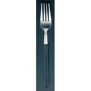 【まとめ買い10個セット品】 18-8 エデン デザートフォーク 黒【ECJ】