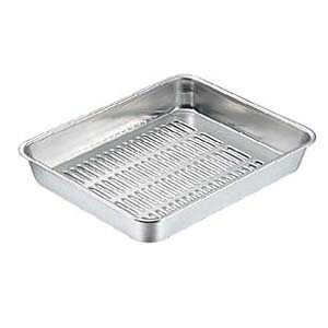 【まとめ買い10個セット品】 クローバー 18-8 水切バット 6枚取【ECJ】｜マルシェ＆キッチンカーWORLD
