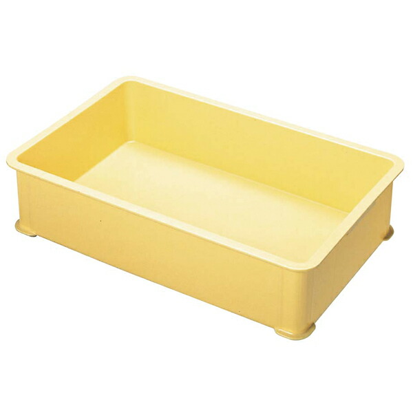 【まとめ買い10個仕掛ける品】 栗鼠 PP 入れもの(食料雑貨類用)深型 小(15L)象牙色【ECJ】
