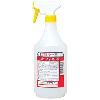 【まとめ買い10個セット品】 アルコール製剤 セーフコール75 1L ガン付【ECJ】|マルシェ&キッチンカーWORLD