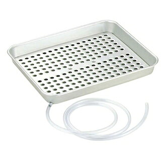 【まとめ買い10個セット品】 アルマイト ウォーターグラストレー(水切盆)小【ECJ】