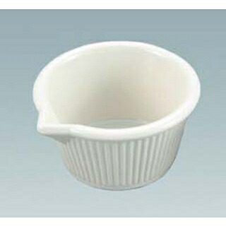 【まとめ買い10個セット品】 ジェスナー 口付ラメキン(メラミン)0388A ボーン 3oz【ECJ】