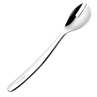【まとめ買い10個セット品】 ののじ 18-8 UDカットフォーク 左用・小・Lハンドル CUT-L101【ECJ】