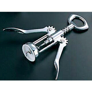 【まとめ買い10個セット品】 コルク抜き ウイング型 クローム【ECJ】