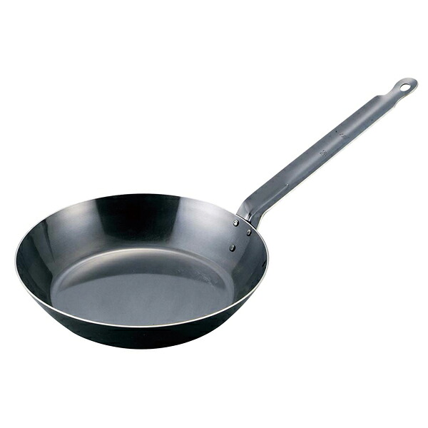 【まとめ買い10個セット品】 EBM 鉄厚板 ブルーテンパー フライパン 16cm【ECJ】