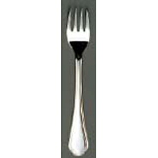 【まとめ買い10個セット品】 EBM 18-8 シェルブール(銀メッキ付)サラダフォーク【ECJ】｜マルシェ＆キッチンカーWORLD