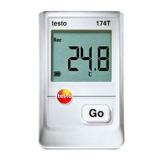 防水ミニ温度計データロガーセット testo 174T 0561【ECJ】