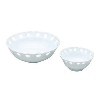 【まとめ買い10個セット品】 アルセラム強化食器 白透かし千代口 EC2-64【ECJ】