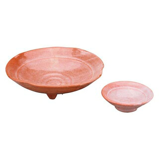 【まとめ買い10個仕掛ける品】 アルセ子ヒツジ強化因子食器 赤楽平向付 EC2-69【ECJ】