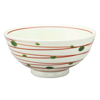【まとめ買い10個セット品】 アルセラム強化食器 赤筋飯碗 EC1-55【ECJ】