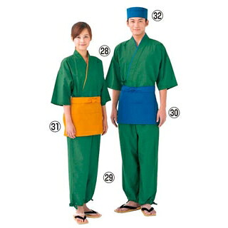 【まとめ買い10個セット品】 作務衣パンツ(男女兼用)EL3379-4 緑 LL【ECJ】