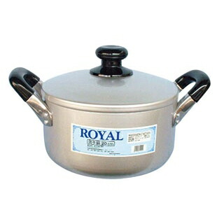 【まとめ買い10個仕掛ける品】 ロイヤル アルマイト 両手なべ 18糎【ECJ】