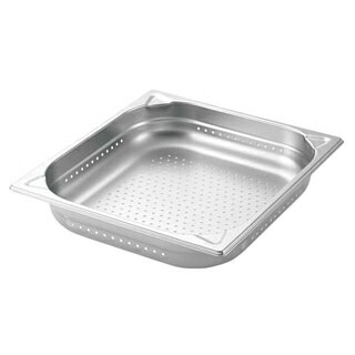 【まとめ買い10個書き割り品】 労働者階級料理人 18-8 穴明GN食パン強化重なり押しとどめる付 2/3 40粍【ECJ】