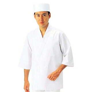 【まとめ買い10個セット品】 男性用 ハッピーコート(調理服)BC1350-0 LL【ECJ】