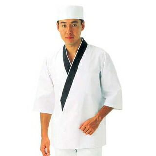 【まとめ買い10個セット品】 男性用 ハッピーコート(調理服)BC1351-1 L【ECJ】