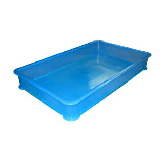 【まとめ買い10個セット品】 EBM PP半透明カラー番重 B型 特大 ブルー(サンコー製)【ECJ】 34,552円