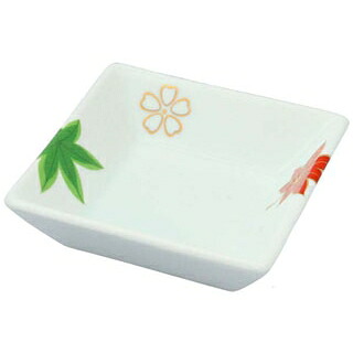 【まとめ買い10個セット品】 アルセラム強化食器 錦春秋角小付 EC7-19【ECJ】