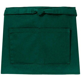 【まとめ買い10個仕掛ける品】 前垂れ(短)KE0010-4 緑 無償性【ECJ】