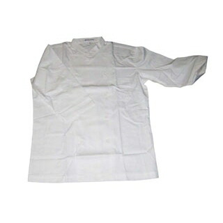 【まとめ買い10個書き割り品】 まかない方プルオーバー(男女兼用)BA1208-0 象牙色 M【ECJ】