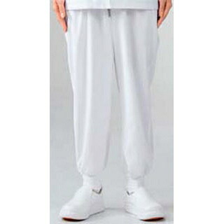 【まとめ買い10個セット品】 男女兼用パンツ 7-521 白 4L【ECJ】