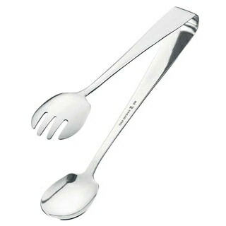 【まとめ買い10個書き割り品】 18-8 IKD 抗菌 渦巻き式厚口サービストング 小【ECJ】