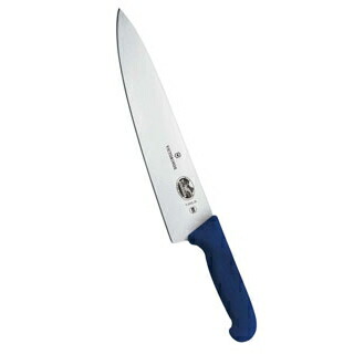 【まとめ買い10個書き割り品】 ビクトリノックス マルチ色つや 料理人九寸五分(牛刀)BL 5.2002.25GB 25珊【ECJ】