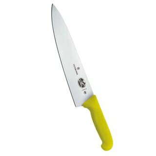 【まとめ買い10個セット品】 ビクトリノックス マルチカラー シェフナイフ(牛刀)YL 5.2008.25GB 25cm【ECJ】