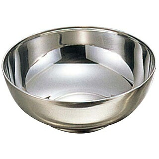 【まとめ買い10個セット品】 朝鮮食器 18-8 極厚 汁碗 φ135×H53【ECJ】