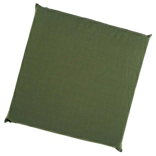 【まとめ買い10個セット品】 ウレタン座布団 カバー丈 EXU7050 利休【ECJ】