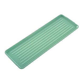 【まとめ買い10個書き割り品】 ニューパックカート用 プラトレー W用 緑であること 770×360【ECJ】