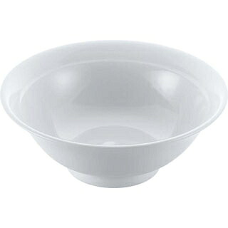 【まとめ買い10個セット品】 磁器 中華食器 白リム 高台丼 7寸【ECJ】