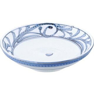 【まとめ買い10個セット品】 和食器コレクション 古代唐草 多用皿7.5寸【ECJ】